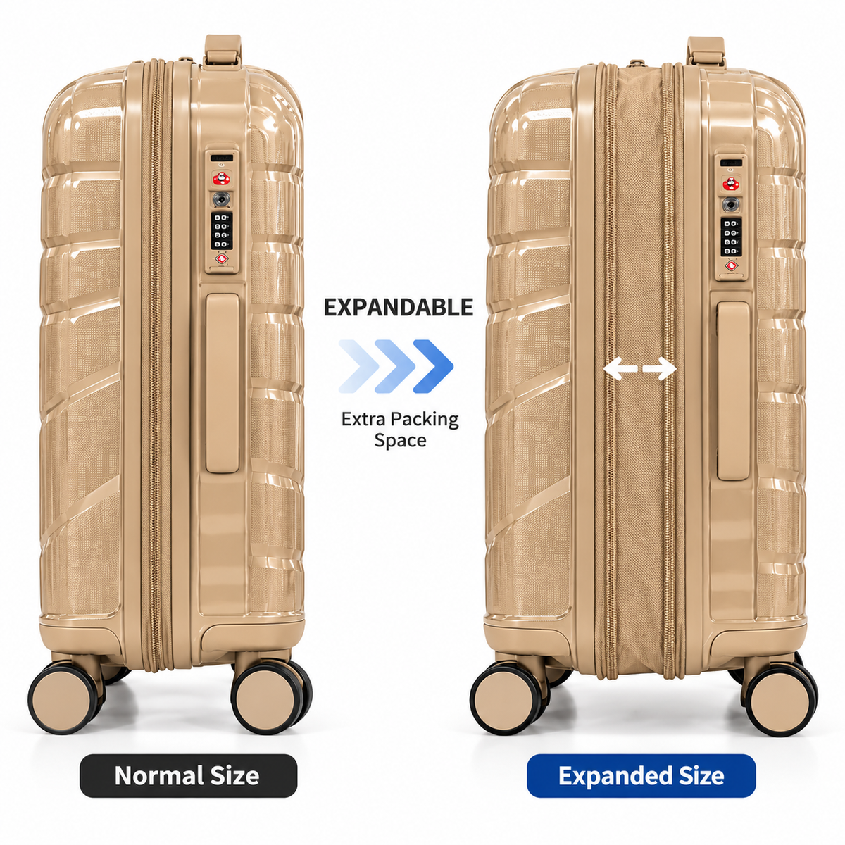 NEWYORK EXPANDABLE Beige