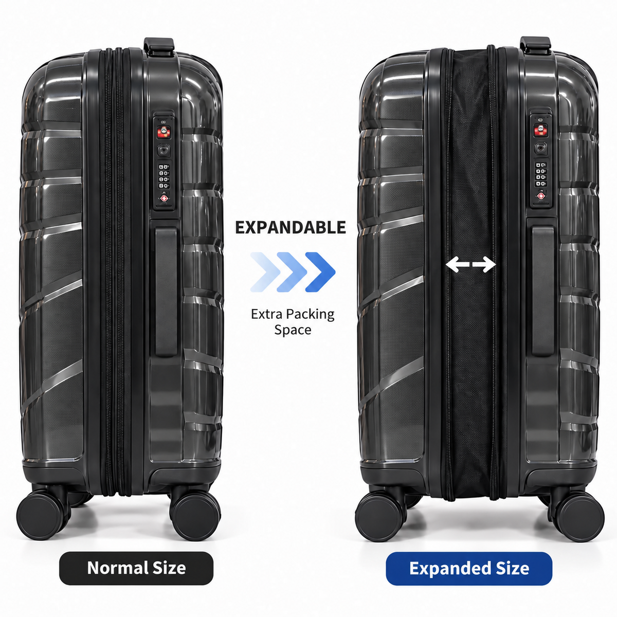 NEWYORK EXPANDABLE Dark Grey